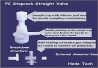 Stopcock straight valve  Gas Sample Bag
